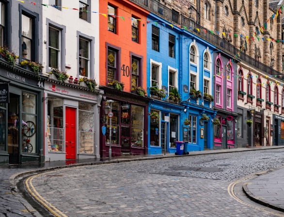 Scottish street scene